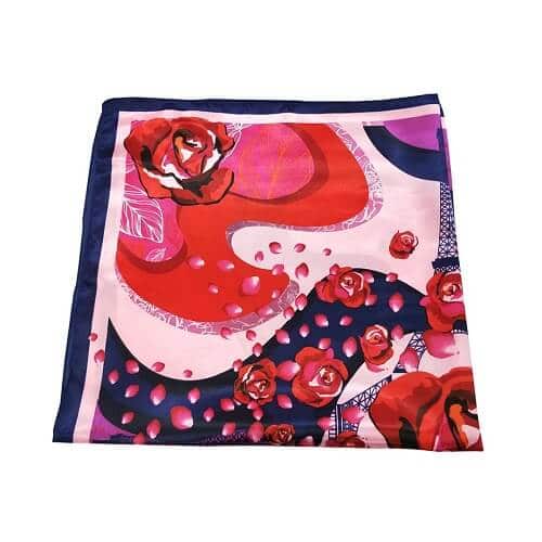printed cotton scarf