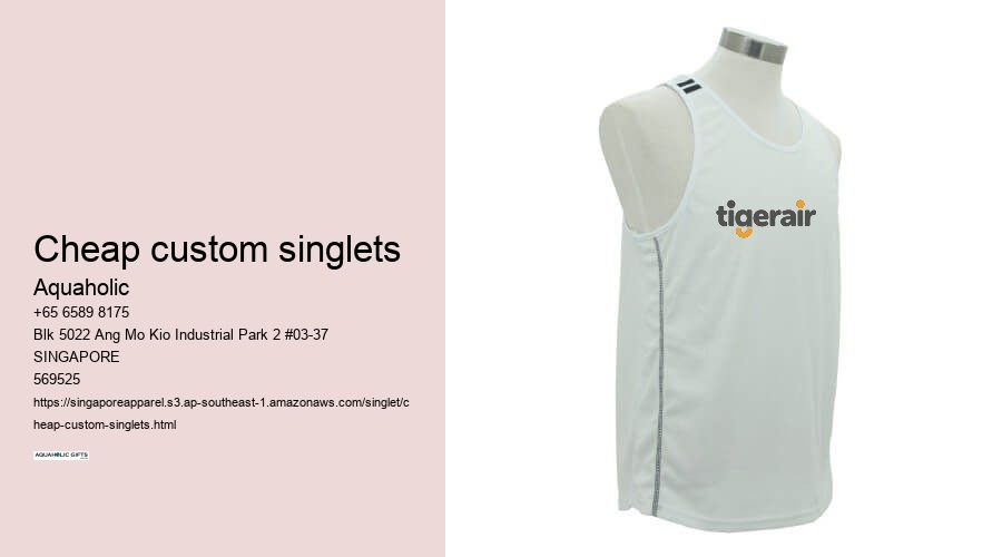 cheap custom singlets