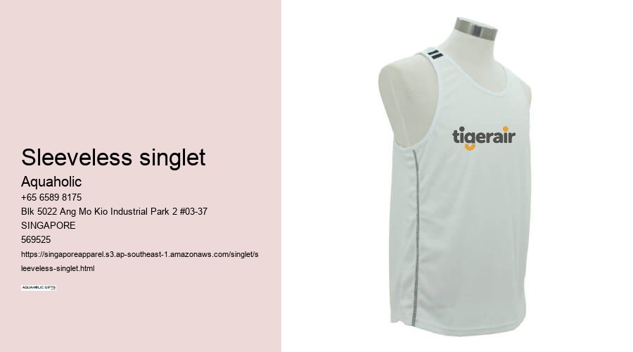 sleeveless singlet