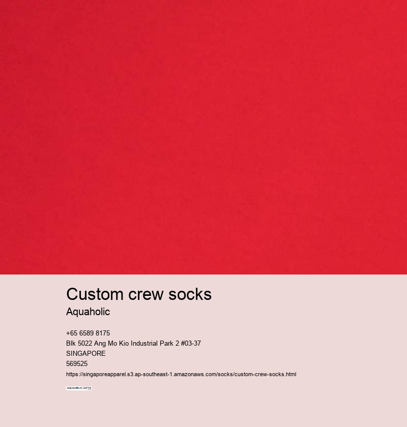 custom crew socks