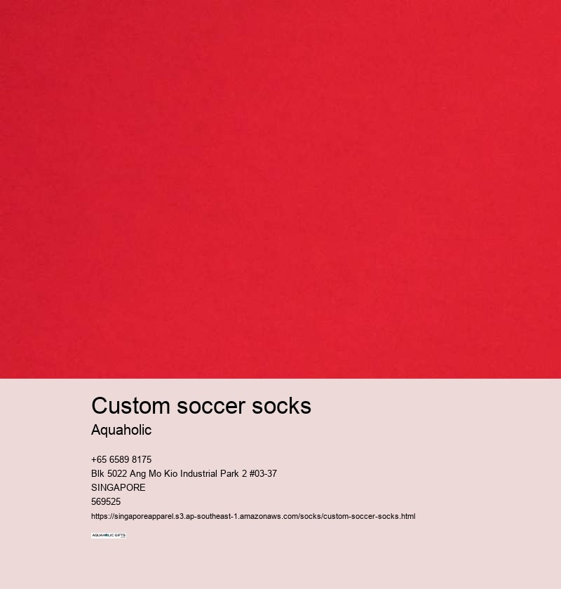 custom soccer socks